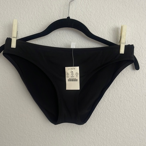 J. Crew Other - NWT J Crew black bikini bottom size small